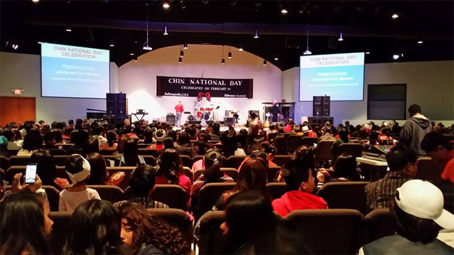 67th Chin National Day celebrated in Indianapolis, USA on February 20, 2015. Photo: Chin Cable Network Channel