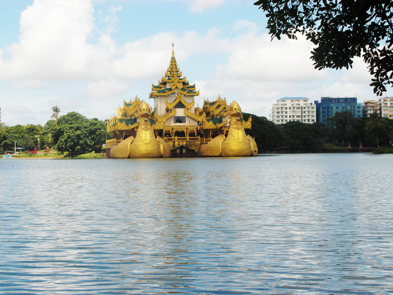 Wyndham Grand Yangon Royal Lake Hotel will be built next to Kandawgi Lake in Yangon. Photo: Thawn/Mizzima