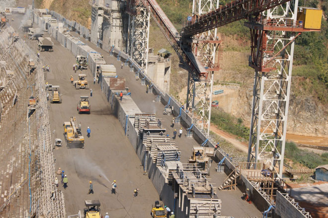 Paunglaung dam in 2013. Photo: Mizzima