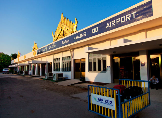Six airports in Myanmar have had an upgrade. Bagan-Nyaung U Airport. Photo: Mizzima