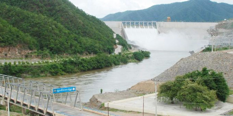 Upper Yeywa hydropower project. Photo: htct-mm.com