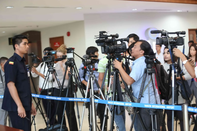 Media freedom in Myanmar is slipping, according to US-based Freedom House. Photo: Hong Sar