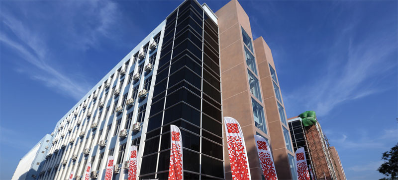 Ooredoo Myanmar office in MICT Park, Yangon. Photo: Ooredoo - Myanmar