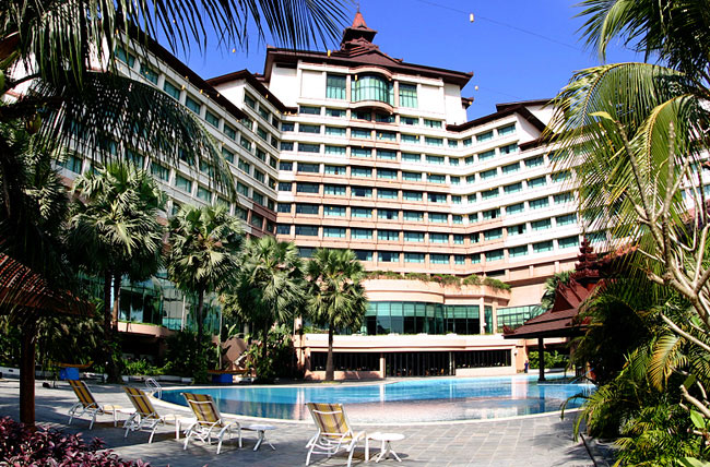 Opened in October 1996, the five-star Sedona Hotel Yangon is one of the best hotels in Myanmar. It comprises 334 hotel rooms, 32 serviced apartments and 30 office suites. Photo: Keppel Land