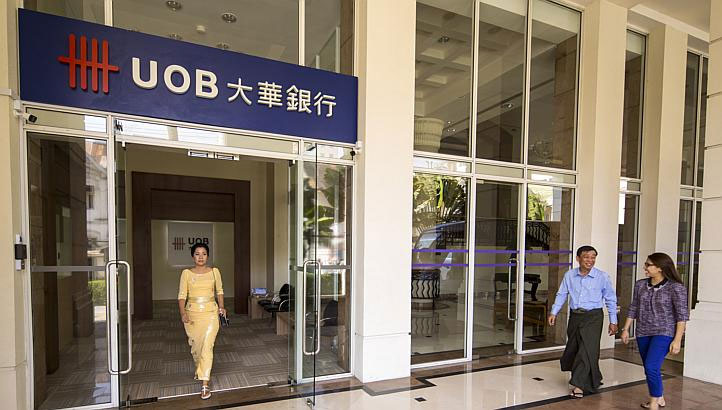 United Oversea Bank in Myanmar.