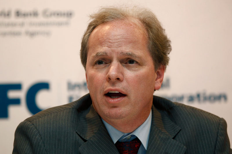 Axel van Trotsenburg will launch the World Bank Group’s new Country Partnership Framework Photo: Lynn Bo Bo/EPA