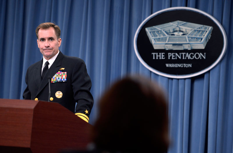 State Department spokesman John Kirby Photo: Shawn Thew/EPA