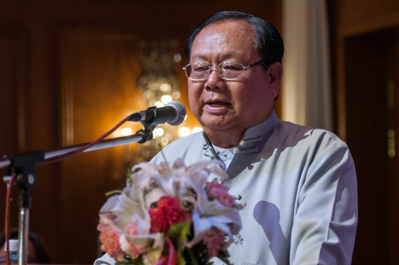 Khun Tun Oo, the leader of Shan Nationalities League for Democracy. (Photo: Sai Zaw/ Myanmar Now)