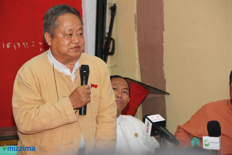 NLD Central Executive Committee member U Win Htein. Photo: Mizzima