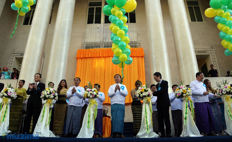 The Yangon Stock Exchange or YSX opens - but it will take a little time to get going. Photo: Thet Ko/Mizzima