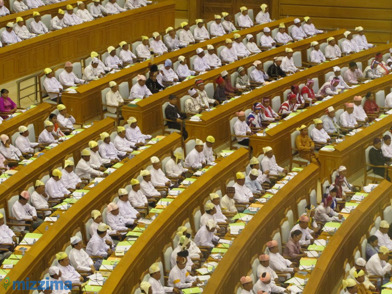 Parliament in session. Photo: Mizzima
