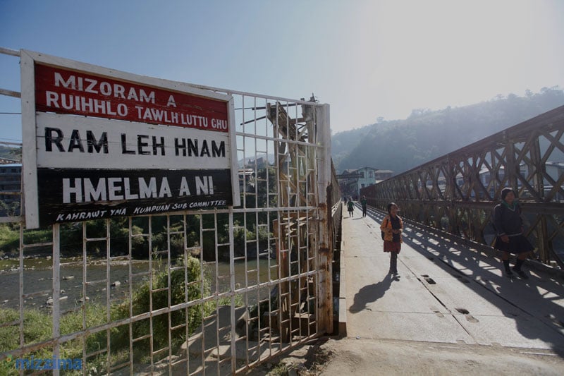 The Mizoram India-Myanmar border. Photo: Hong Sar/Mizzima
