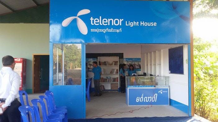 Telenor Light House in Nay Pyi Taw. Photo: Telenor Light House