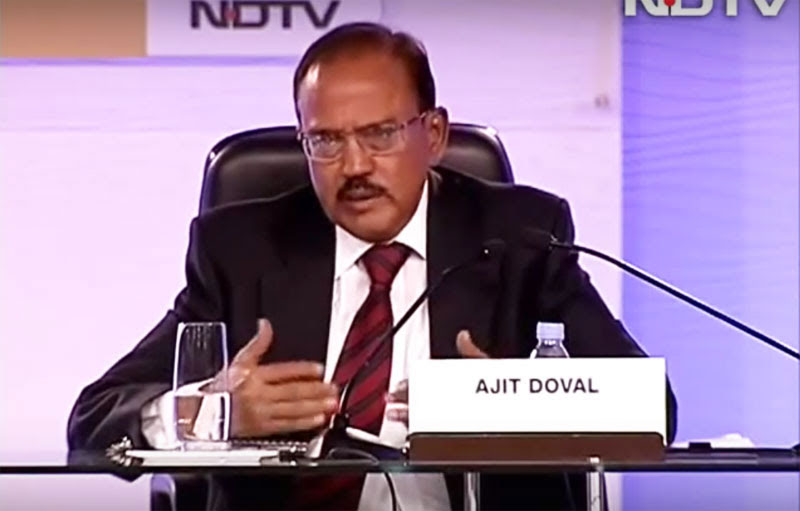 India's National Security Advisor Ajit Doval. Photo: NDTV screenshot