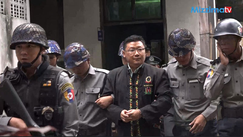 Myo Yan Naung Thein, secretary of the NLD's central research committee. Photo: Mizzima TV