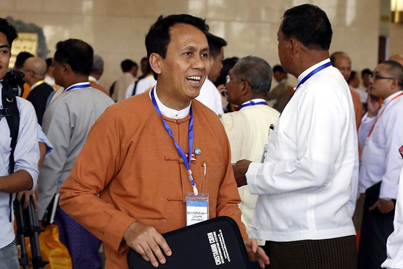 Phyo Min Thein, Chief Minister for Yangon Division. Photo: Hein Htet/EPA