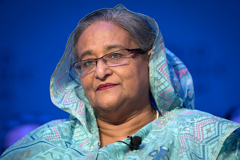 Bangladesh Prime Minister Sheikh Hasina. Photo: EPA