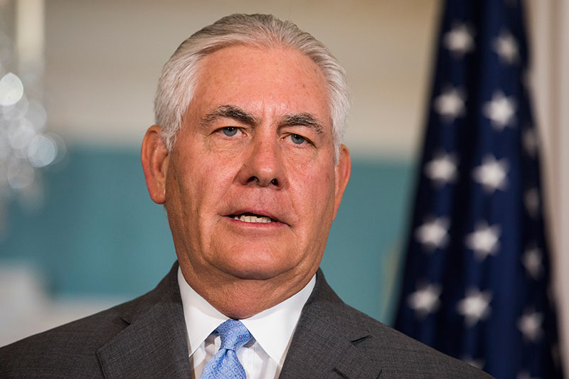 US Secretary of State Rex Tillerson.