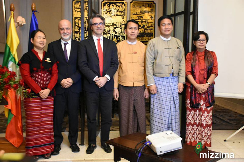 Participants at the event on protecting Yangon's Heritage. Photo: Mizzima