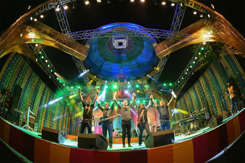 The Ugly Band at ASEAN-India Music Festival last evening.