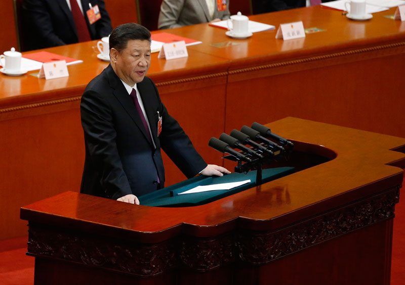 Chinese President Xi Jinping has expressed his support for Myanmar's new president. Photo: EPA