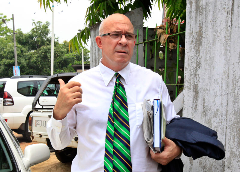 Australian publisher Ross Dunkley. Photo: EPA