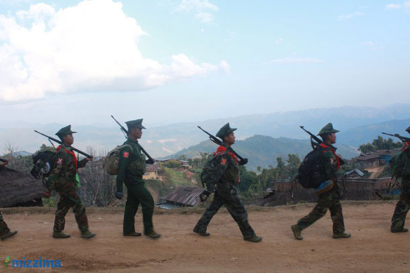 Ta’ang National Liberation Army (TNLA). Photo: Mizzima