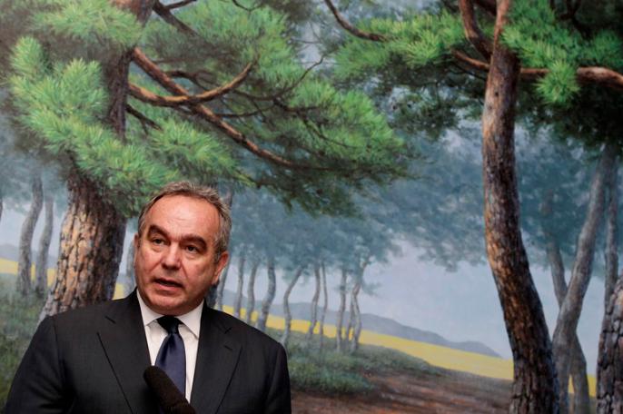 Kurt Campbell (C), US assistant secretary of state for Asia and Pacific affairs. Photo: EPA