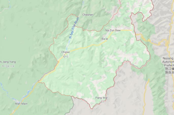 Chipwi Township, Kachin State. Map: Google