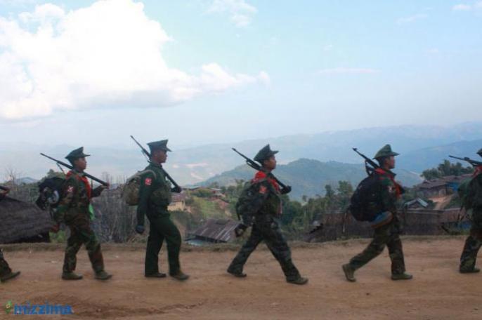 Ta’ang National Liberation Army (TNLA). Photo: Mizzima