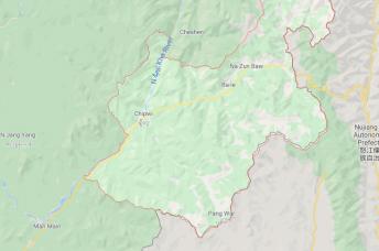 Chipwi Township, Kachin State. Map: Google