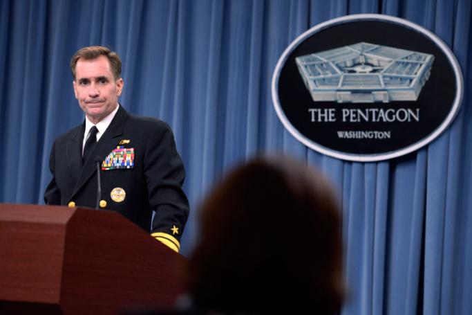 State Department spokesman John Kirby Photo: Shawn Thew/EPA