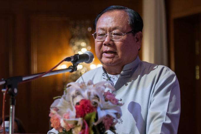 Khun Tun Oo, the leader of Shan Nationalities League for Democracy. (Photo: Sai Zaw/ Myanmar Now)