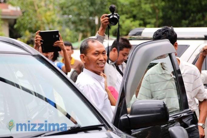 Not wanted by the National League for Democracy, well-known 88 Generation activist Ko Ko Gyi. Photo: Thet Ko/Mizzima