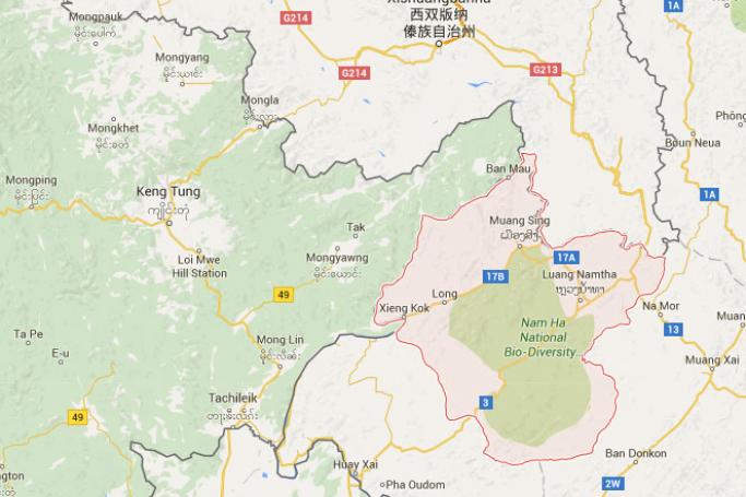 Myanmar To Import Electricity From Laos Mizzima News And Myanmar To Import Electricity From Laos Luang Namtha Province Photo Google Map