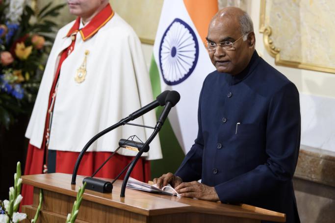 Ram Nath Kovind, President of India. Photo: EPA