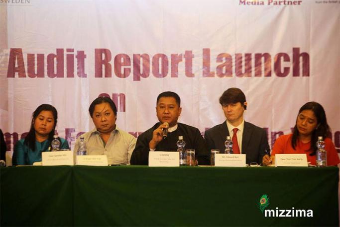 Safety Audit report launch on Women Factory Workers in Yangon Myanmar. Photo: Thet Ko/Mizzima