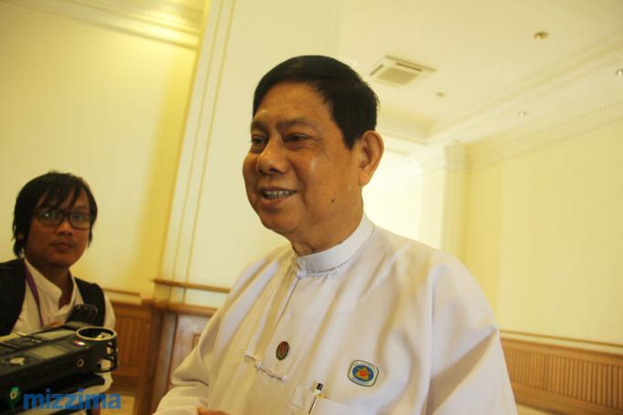USDP chairman Htay Oo Photo: Min Min/Mizzima