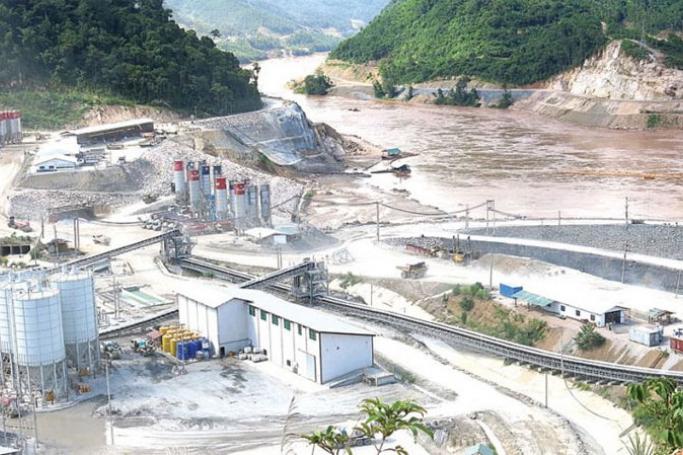The Xayaburi Dam is a hydroelectric dam under construction on the Lower Mekong River approximately 30 kilometres east of Xayaburi town in northern Laos. Photo: Environmental Justice Atlas