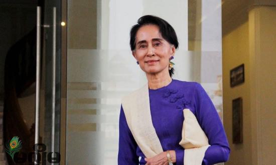 Myanmars new Foreign Minister Aung San Suu Kyi. Photo: Min Min/Mizzima