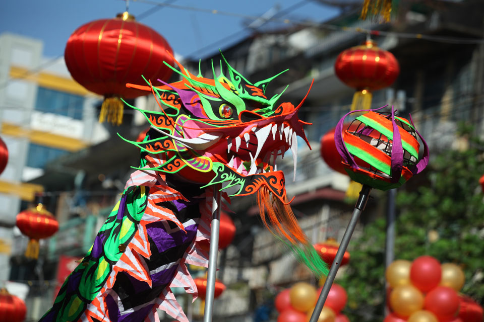 Chinese Lunar New Year celebrations begin in Yangon | Mizzima Myanmar