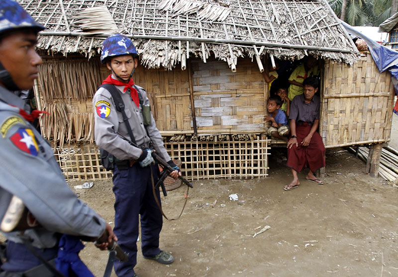 Envoys taken to Myanmar