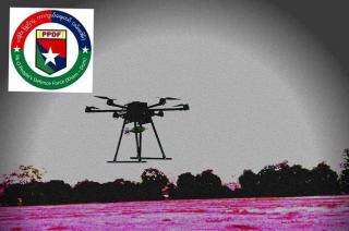 File Photo: A drone of the revolutionary forces /Photo - PPDF- KD