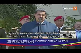 Embedded thumbnail for Venezuela&amp;#039;s Maduro recounts his tour of China, Algeria and Cuba