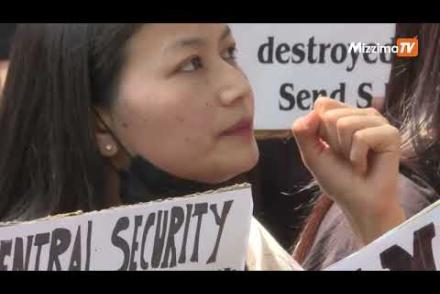 Embedded thumbnail for India: Tribes stage protests against Manipur ethnic violence