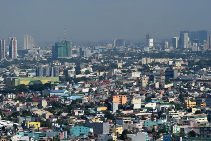  A general view of the skyline of Manila. Photo: AFP