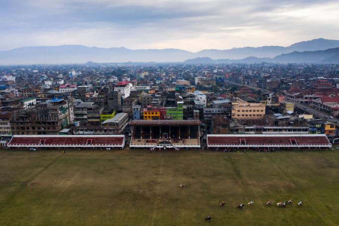 The capital of the northeastern Indian state of Manipur. Photo: AFP