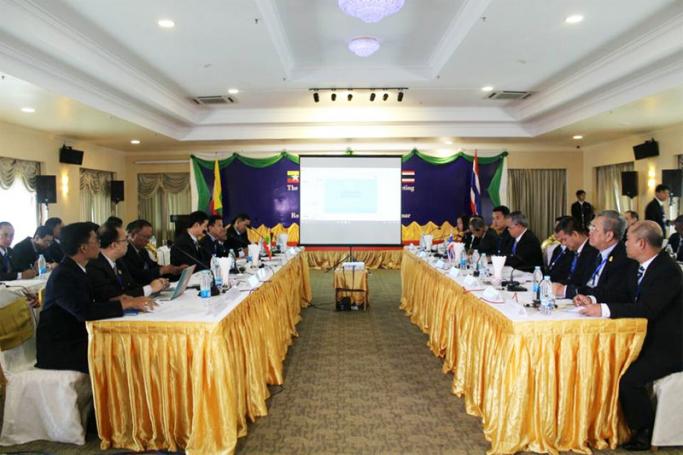 The 20th Myanmar - Thailand Bilateral Meeting on Drug Control Cooperation held at Royal Taunggyi Hotel in Taunggyi, Shan State on 4 June, 2018. Photo: Royal Taunggyi Hotel
