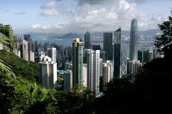 An overview of Hong Kong skyscrapers, China. Photo: EPA