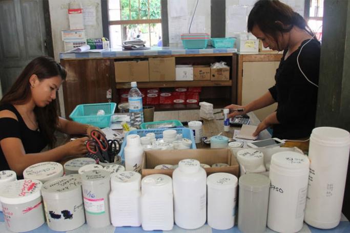 ART drugs at MSF's clinic in Myitkyina, Kachin state, Myanmar. Photo: Aye Pyae Sone/MSF
